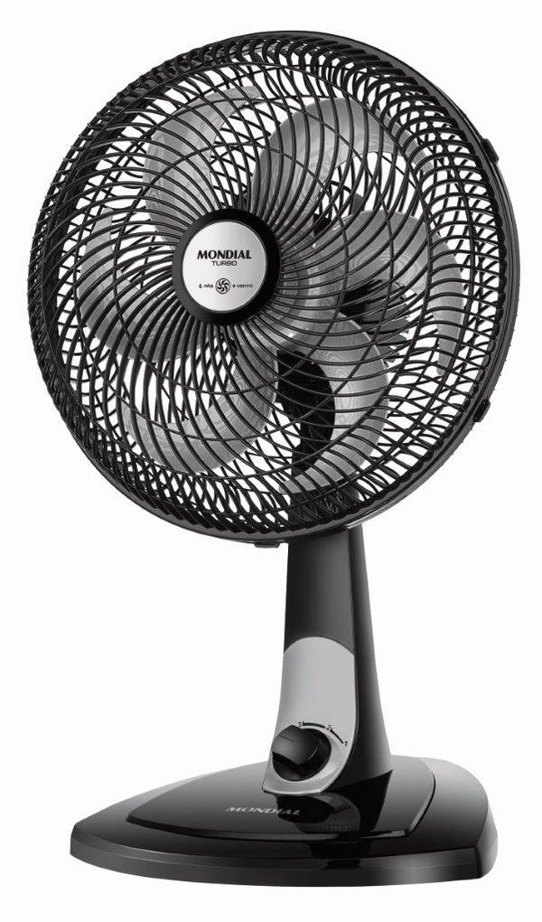 Ventilador de Mesa Mondial Turbo VT-31-6P 30cm 220V.