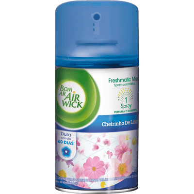 Bom Ar Freshmatic Cheirinho de Limpeza Refil 250ml