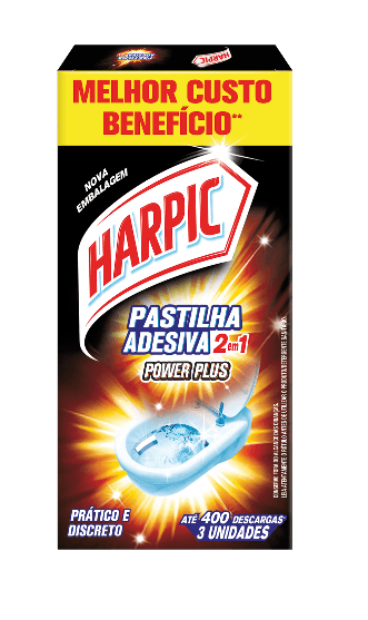 Como escolher a melhor tampa para o seu vaso sanitário 11 Harpic Pastilha Adesiva 2 em 1 Power Plus 1771655