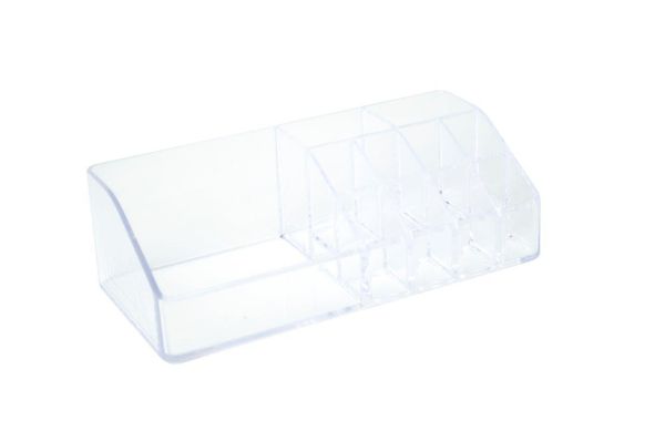 Organizador de cosmeticos essencial com 11 divisorias cristal PROTÊA