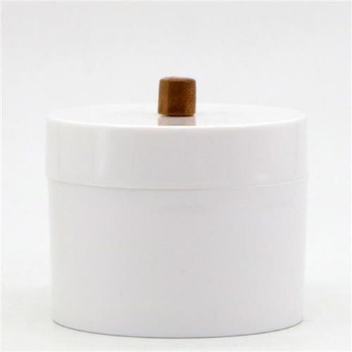 Como usar os sacos a vácuo para roupas e quais as suas vantagens? 9 Porta Algodao c Tampa Blanc Coisas Coisinhas 1595474