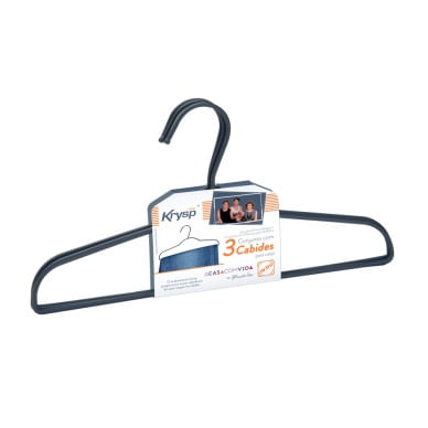 Conjunto c/ 3 Cabides Calça Arthi