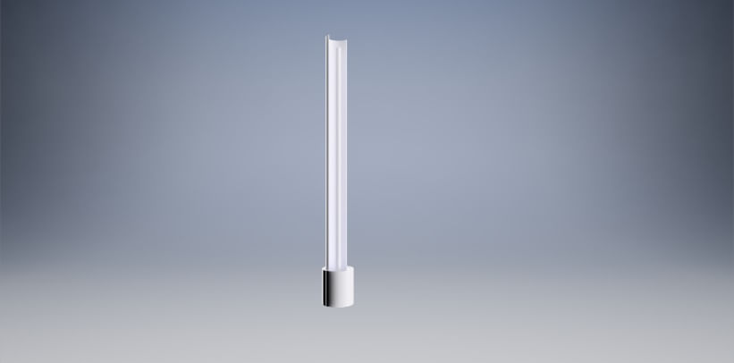 Passo a passo para uma iluminação adequada para mesa de estudos 6 Luminaria de Piso Horizonte 135X1145MM 12W 3000K 100 240V Branco Ohma Design Dramalux 1782932