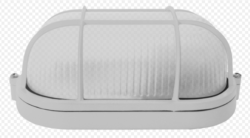 Saiba como usar a luminária tartaruga de parede e complementar sua decoração 15 Tartaruga Oval de Aluminio para 1 lampada E 27 Branca Foxlux 1783149