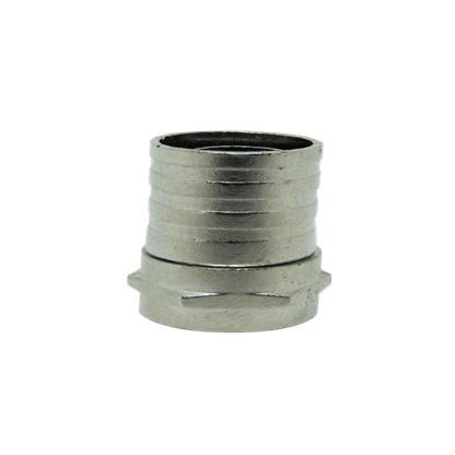 Conector Coaxial RG59 (20 Unidades) Cromo Foxlux