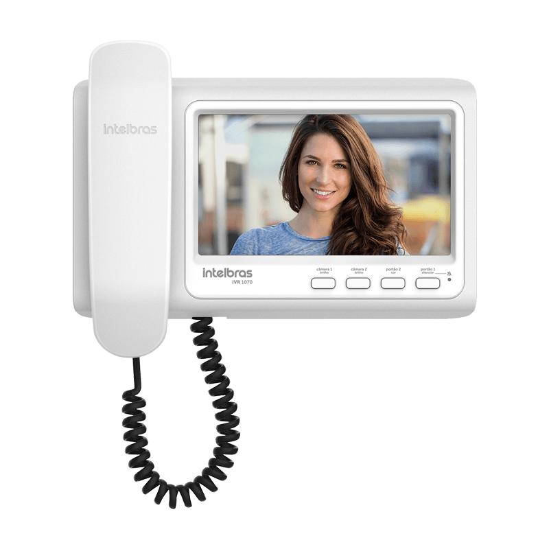 Saiba como criar a sua casa inteligente com a Telhanorte 2 Videoporteiro IVR 1070 HS Intelbras 1795473
