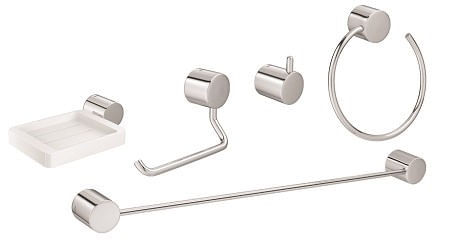 Kit de Acessórios para Banheiro Deca com 5 Peças Flex