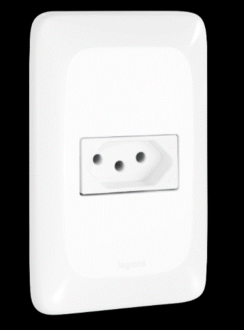 Passo a passo para saber onde colocar tomadas e interruptores 5 Conjunto Tomada Pop 2P T 10A 4x2 Legrand 2308169