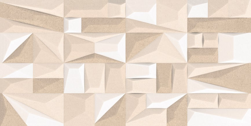 Revestimentos para parede externa: Os 7 melhores tipos 26 Revestimento de parede Monts Plus acetinado bold 38x75cm caixa c 20m² Bege Royal Gres 1739344