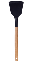 Espátula de Silicone Preto Oikos