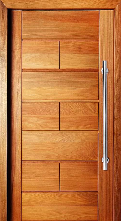 Kit Porta Pivotante Franca 210x120cm Tauari Mapaf