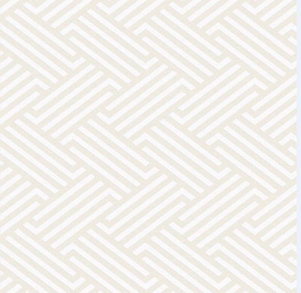 13 ideias lindas para parede com revestimento hexagonal 8 Papel de Parede 10mx52cm Geometrico com relevo Bege Bobinex Uau 1725220