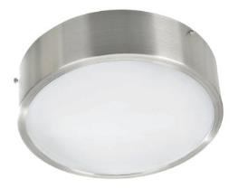 Plafon redondo Lua 2 Lâmpada 60W JC Pavilonis