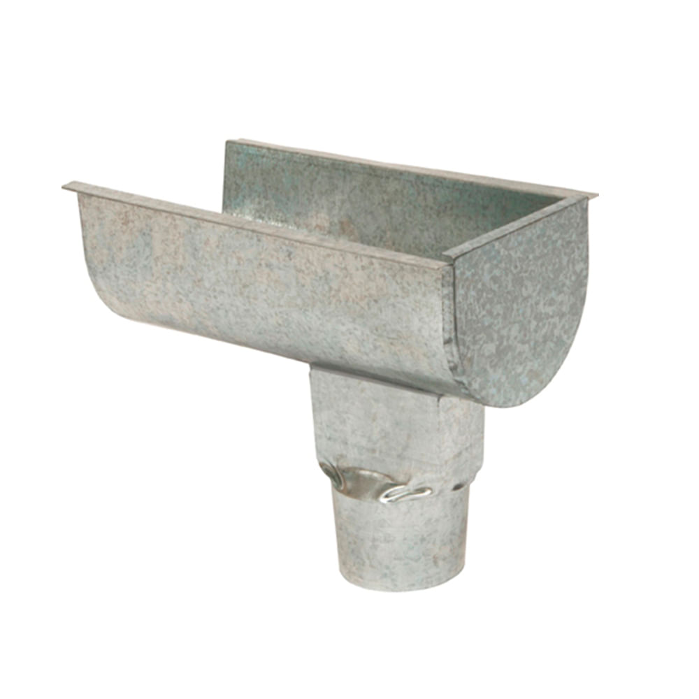 Guia de obra: o que é e como fazer telhado com platibanda 5 Terminal com Bocal Platibanda Galvanizado Corte 33 Calhaforte 985368