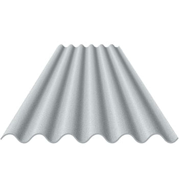 Telha Ondulada 1,53x1,1m 8mm Brasilit