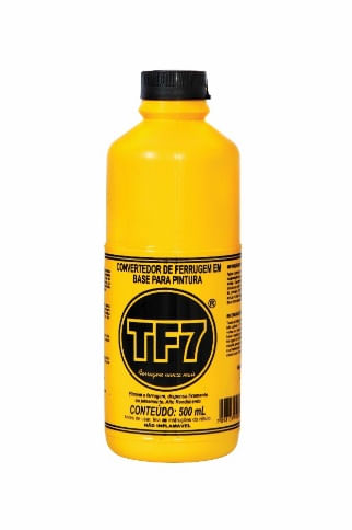 5 técnicas de como remover ferrugem de ferramentas 6 Convertedor de Ferrugem 500mL TF7 1805380