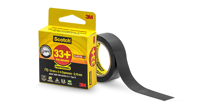 Como usar fita isolante liquida: dicas práticas e eficientes 10 Fita Isolante 19mmx5 m Scotch™ 33 preto 3M™ 87254