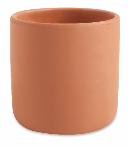 Cachepot em Terracota Grande Marrom Mart