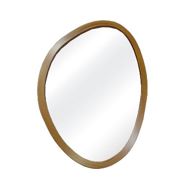 Espelho de parede inteira: Saiba como usar como ponto-chave na decoração 18 Espelho Organico 43x58cm Freijo E2G Design 2323842