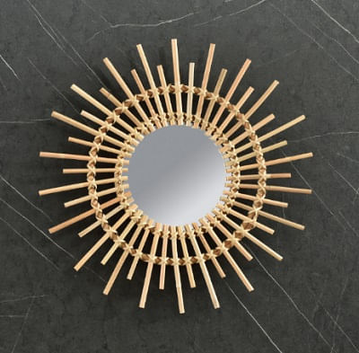 Aprenda a fazer uma decoração atemporal no banheiro 4 Espelho de Parede Sun Hangzhou Junchen 2323745