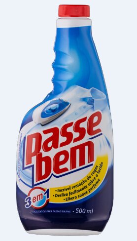 Facilitador p/ Passar Roupas Refil 500mL Passe Bem
