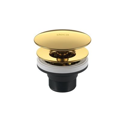 Válvula de Escoamento Luxo para Lavatórios, Cubas e Bidês Gold Deca