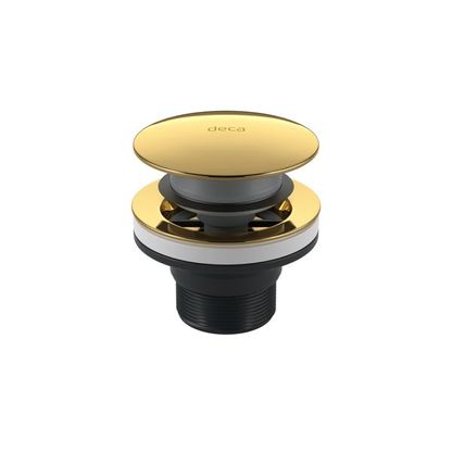 Válvula de Escoamento de Click para Lavatório, Cubas e Bidês Gold Deca