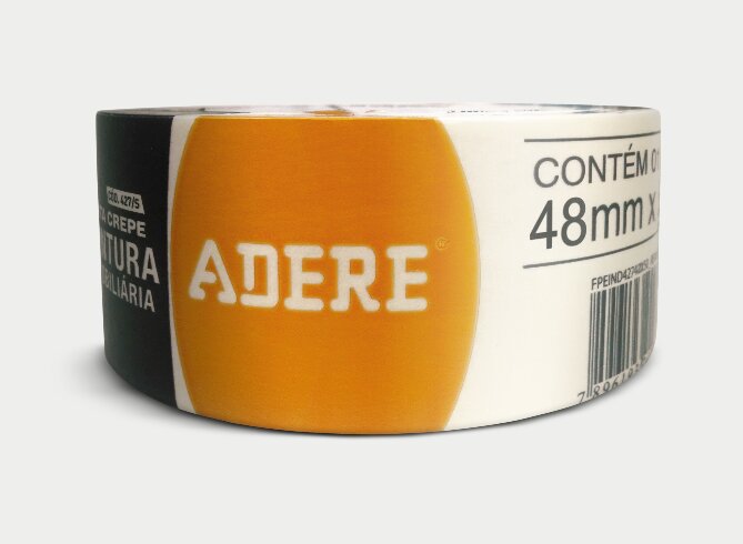 6 dicas para reformar um imóvel alugado sem dor de cabeça 14 Fita Crepe 427S 48mm x 50m Adere 2321602