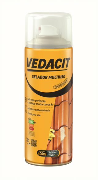 Selador Multiuso 400mL Transparente Vedacit 1808338