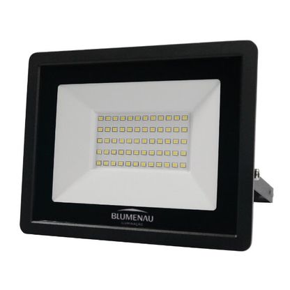 Refletor de LED Tech em Alumínio 50W Bivolt 6500K Blumenau
