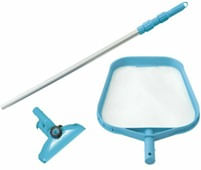Tudo que você precisa saber para limpar a piscina da sua casa 5 Kit Manutencao p Piscina Peneira e Aspirador Cabo 239m Intex 2320029