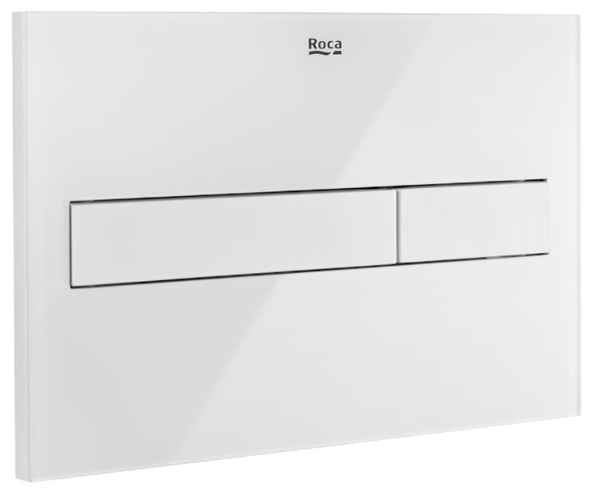 Placa de Acionamento PL7 3/6L Branco Roca