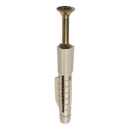 Parafuso Philips cabeça de panela com bucha de aço 60MM POC40 100 unidades Fixtil