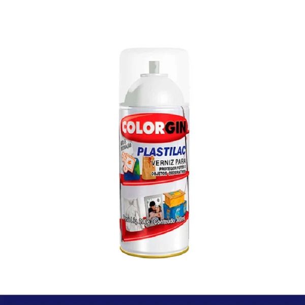 Verniz Em Spray Plastilac Fosco 200G 781 Colorgin