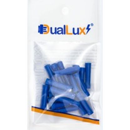 Luva de Emenda c/ 20 Peças Azul Duallux