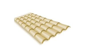 Conheça os tipos de telha de PVC e seus principais usos 3 Telha de PVC 25mm 328x088m Marfim 1535242