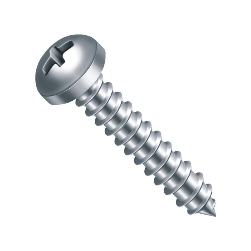 Parafuso Cabeça Panela Phillips Bicromatizado Para Aglomerado 4.0 mm X 50 mm Fixtil