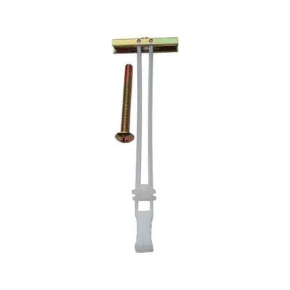 Bucha Toggler Bolt 1/4" Com Parafuso Máquina Cabeça Sextavada e Arruela 1/4" X 2.1/2" Fixtil