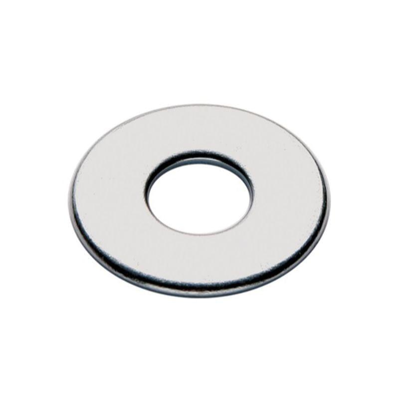 Arruela Lisa Zincada 3/8" 10 Peças Fixtil