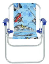 Saiba como fazer decoração unissex para quarto de bebê 4 Cadeira Infantil Hot Wheels Aluminio Azul Belfix 2340348