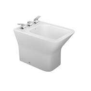 Bidê com 3 Furos Living Branco Deca