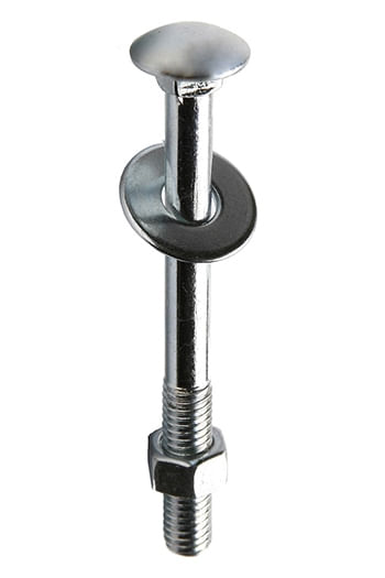 Parafuso Francês 3/16"X1.1/2" Com Porca e Arruela Pfr01 5 Peças Fixtil