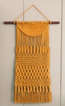 Veja opções e escolha o presente de Dia das Mulheres ideal 9 Macrame 3 de Parede Rusty 30X45cm 2338343