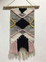 Veja opções e escolha o presente de Dia das Mulheres ideal 8 Macrame de Parede Colorido 30X45cm 2338351