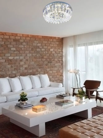 Como escolher o modelo ideal de paflon para a sua sala? Confira aqui! 14 Plafon Greta LED 24W 6500K 45cm Startec 1482360