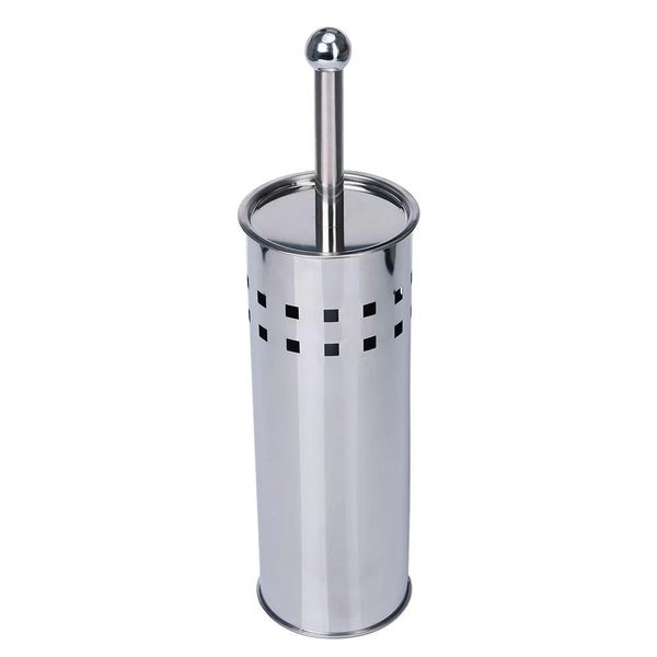 Escova p/ Banheiro c/ Suporte em Inox Espelhado Coisas Coisinhas