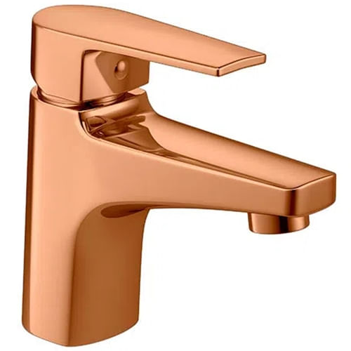 Misturador Monocomando De Mesa Bica Baixa Para Lavatório Level Red Gold Deca