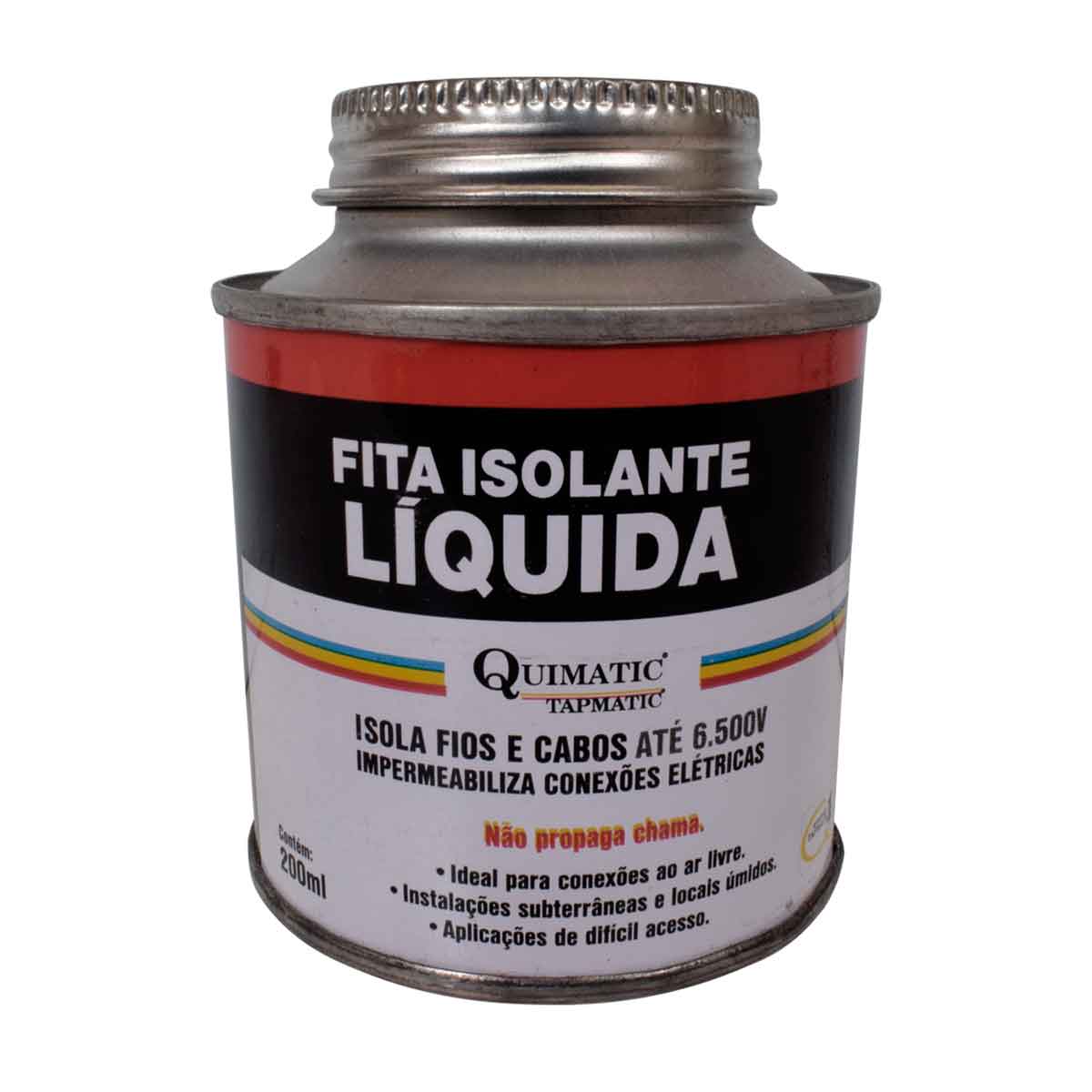 Fita isolante líquida FIL200 200ml Eletrofita (7898001611218)