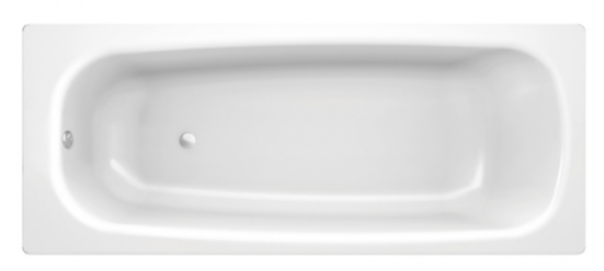 Conheça 7 modelos de banheira de hidromassagem para casa 7 Banheira Aco Sem Valvula Europa B2004BABR2 120x70cm Branco Celite 2347695