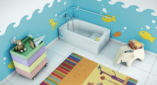 Conheça 7 modelos de banheira de hidromassagem para casa 11 Banheira Aco Sem Valvula Europa B2006BABR2 Mini 105x70cm Branco Celite 2347709